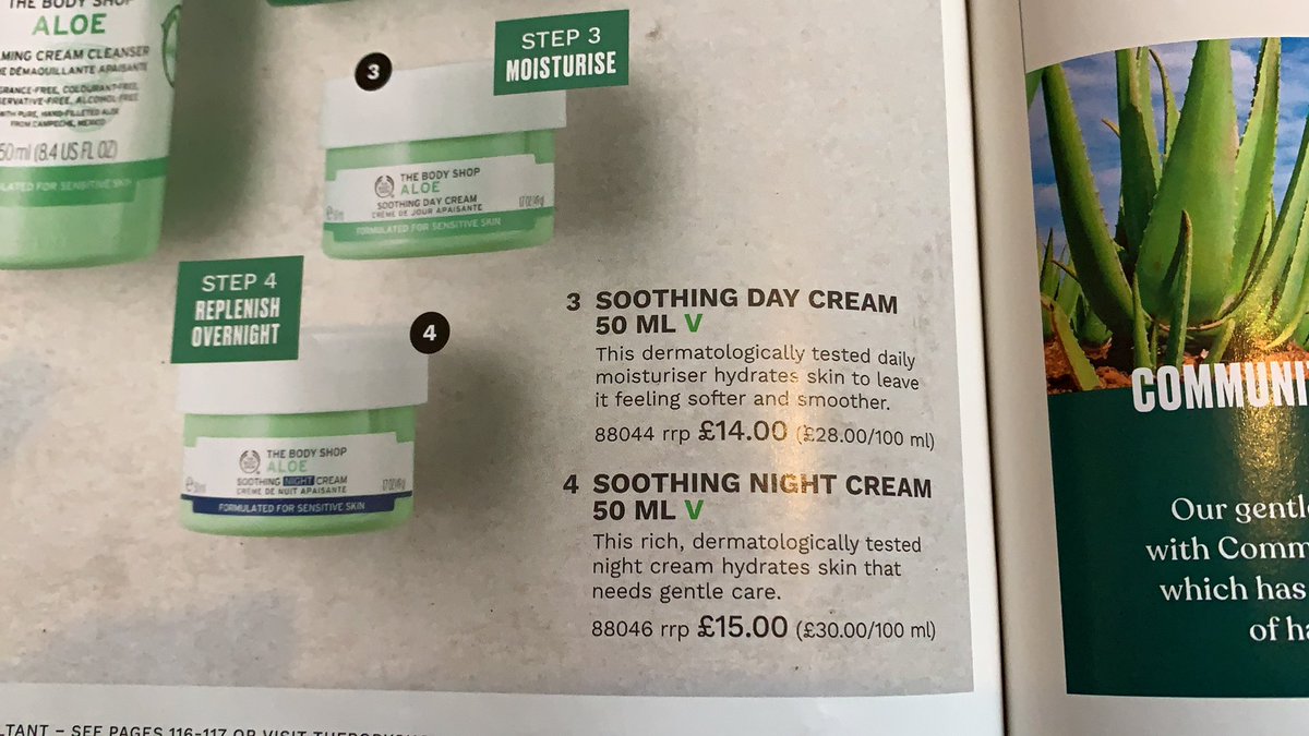 Thegeekycrafter's tweet photo. @BootstrapCook Body shop Aloe Vera soothing night cream - it’s a bit higher than your £10 limit but I have a bit of eczema on my brow line and this stuff is amazeballs. https://t.co/62d6tJ1x1m