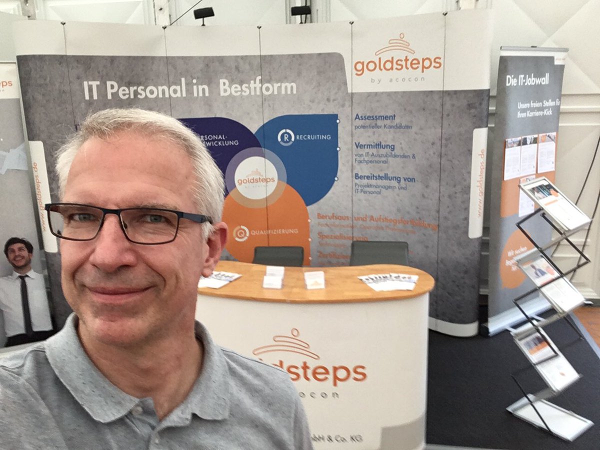 MarkS2204's tweet photo. ⁦@goldsteps_de⁩ auf der #JobMesse #Osnabrück https://t.co/2IoIunaUjt