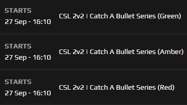 Fancy competing in some 2v2 tournaments? We have just created 3 brand new ones for you all to compete in! 4,000 FP pool. Good luck &amp; Have fun #CSLGrind

faceit.com/en/organizers/…