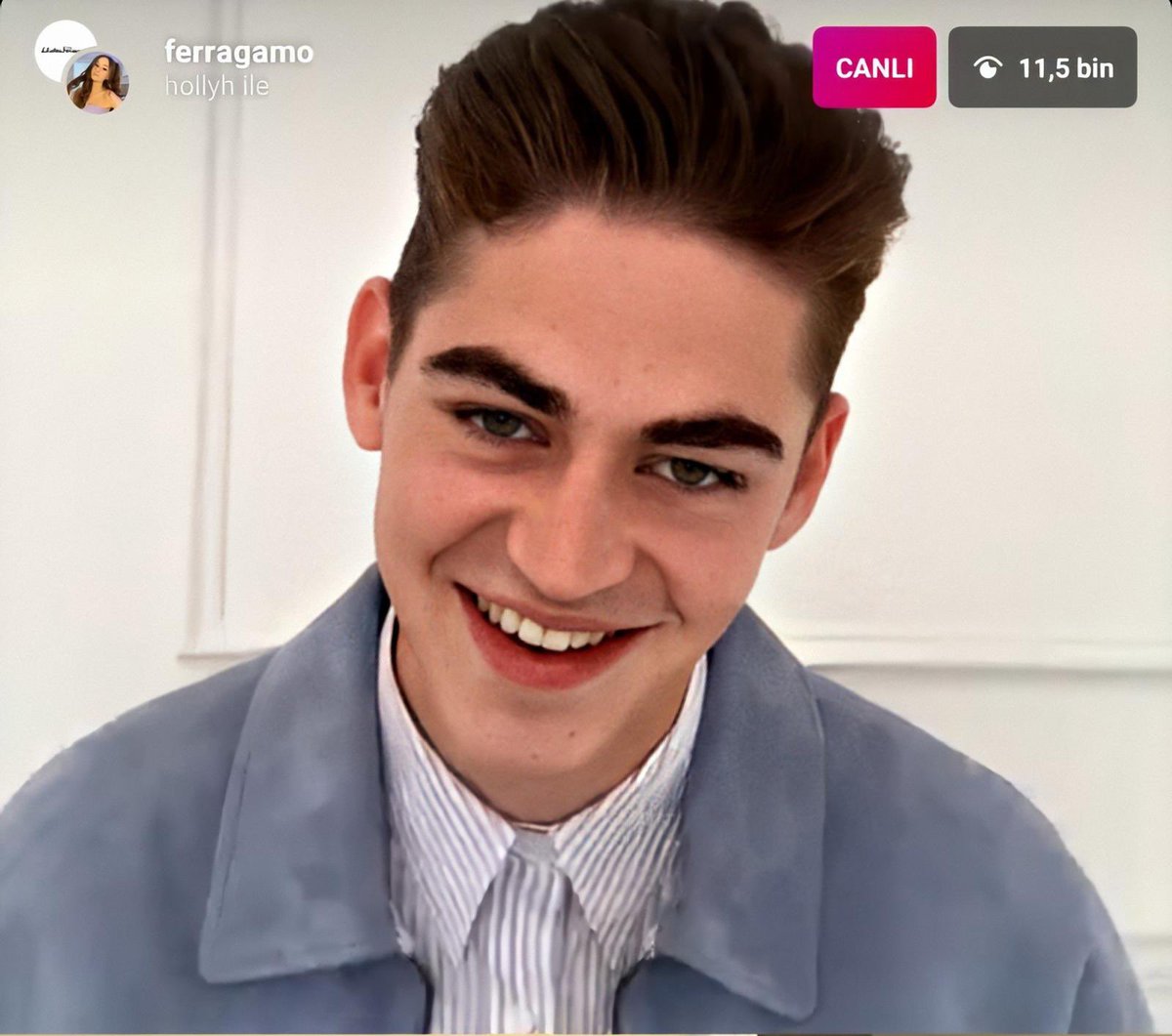 Hero Fiennes Tiffin smiling showing his dimples(A really necessary thread) 