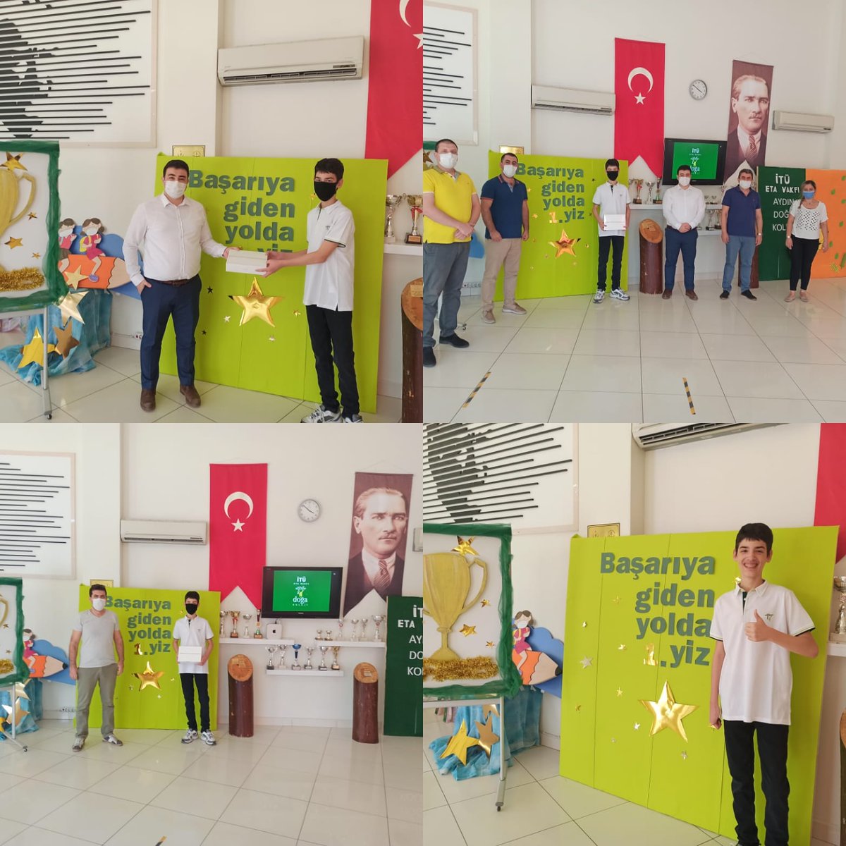 2019 -2020 LGS sınavında Aydin il 1.si olarak İstanbul Alman Erkek Lisesini kazanan öğrencimiz Kağan UÇAR a başarılarının devamını dileriz.
@erincdemirci @aliaykut0909 <a href="/huseyinbas87/">Hüseyin BAŞ</a> <a href="/Sedaahan8/">Seda Şahan</a>