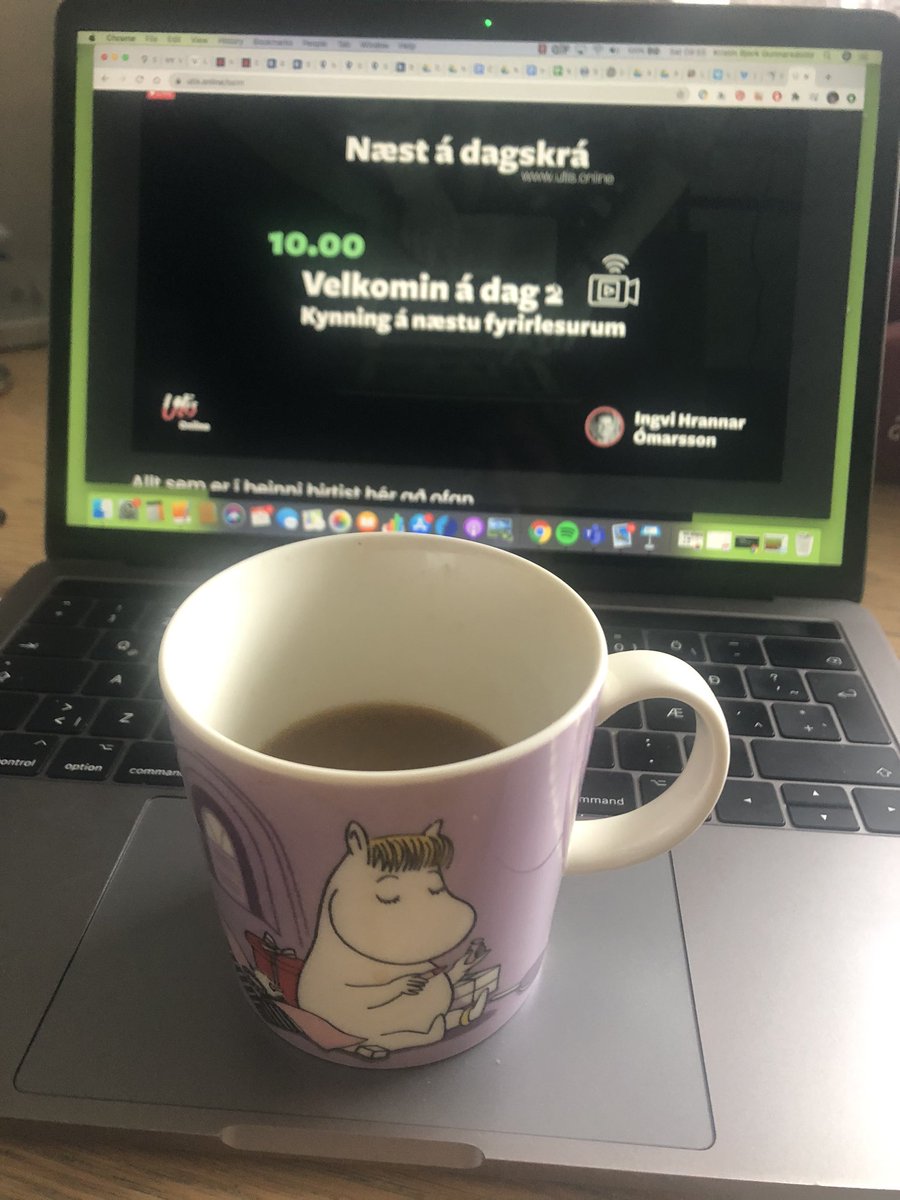 Alveg tibúin ☕️ #UtisOnline