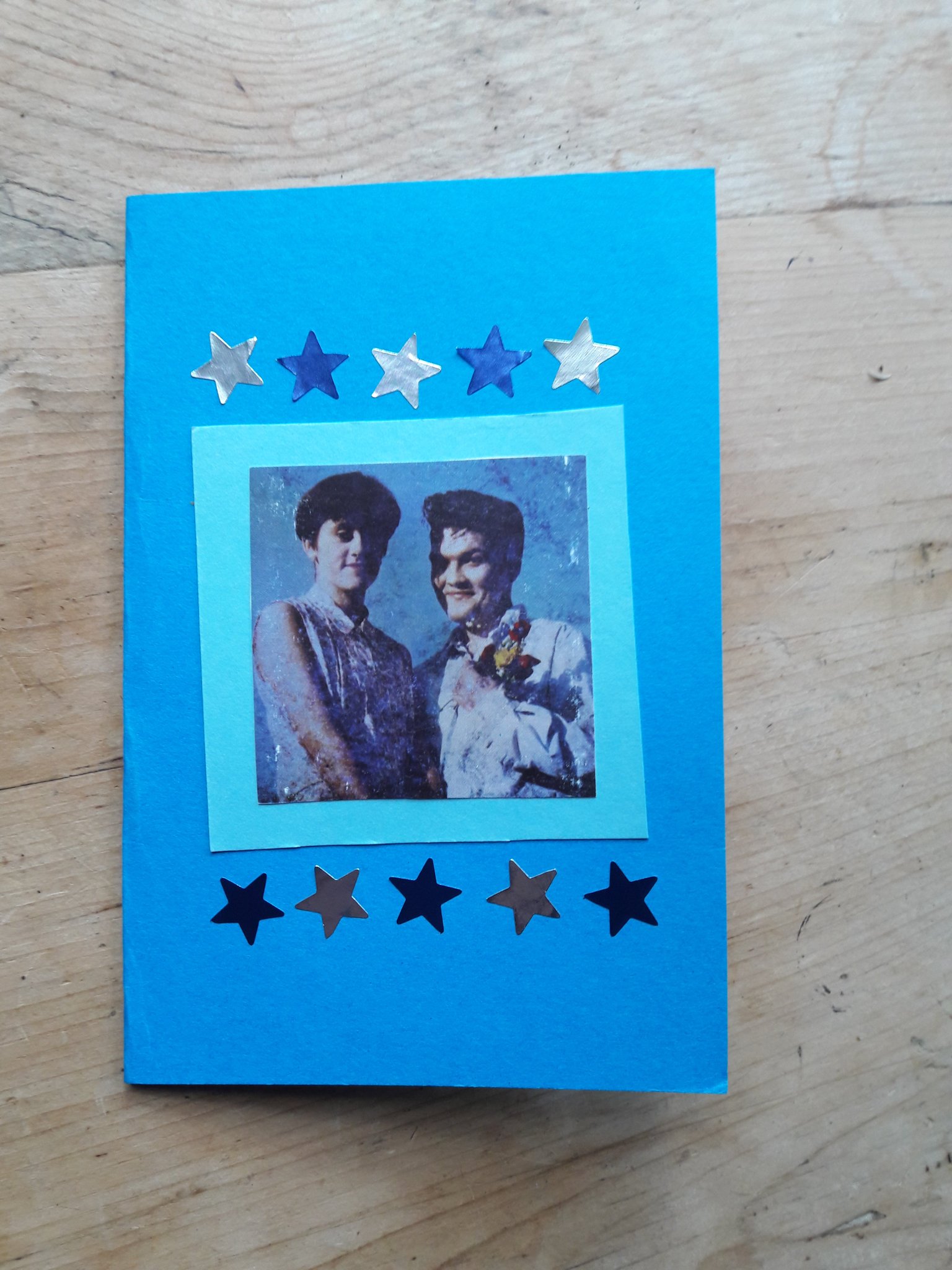  It was my birthday yesterday and my wife made me this card
Happy Birthday 