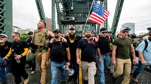 PROUD BOYS• They are under the influence of amphetamine drugs.• Don't believe me? Drug test them — you'll see.QUESTIONWhat type of person PLANS to commit crimes on camera?ANSWERAmped up speed-freaks expressing their drugged up hallucination of invincible superiority.