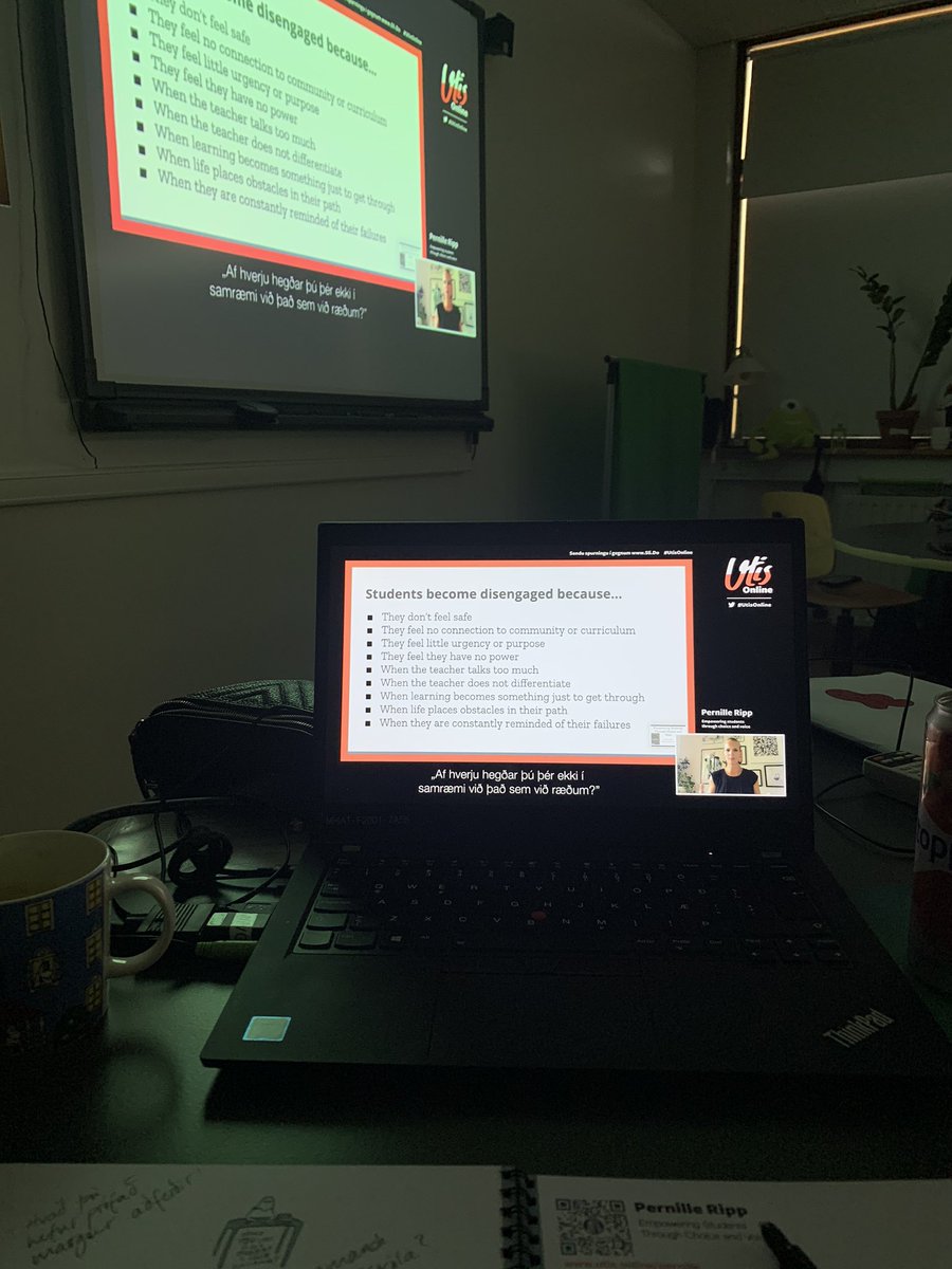 #UtisOnline #menntaspjall  off we go!