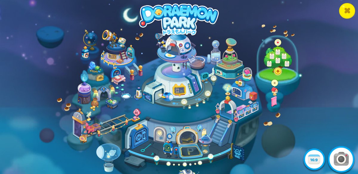 赤身 Akami ドラえもんパーク 宇宙ステージになってから周りに栗まんじゅう浮いてて怖いんだけどさっき栗まんじゅうの大群が後ろを飛んでるのに気付いてしまってゾッとした