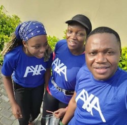 AXAMansard's tweet photo. AXA is currently having a 24 hour relay across its entities in several countries as part of our Corporate Responsibility. It was AXA Mansard's turn between the hours of 7 and 8 am today and we did justice to it!
#AXAHeartsInAction #AXAHeartWalkTheWorld #AXAMansard #AXACRWeek2020 https://t.co/4bOOAVHdgh