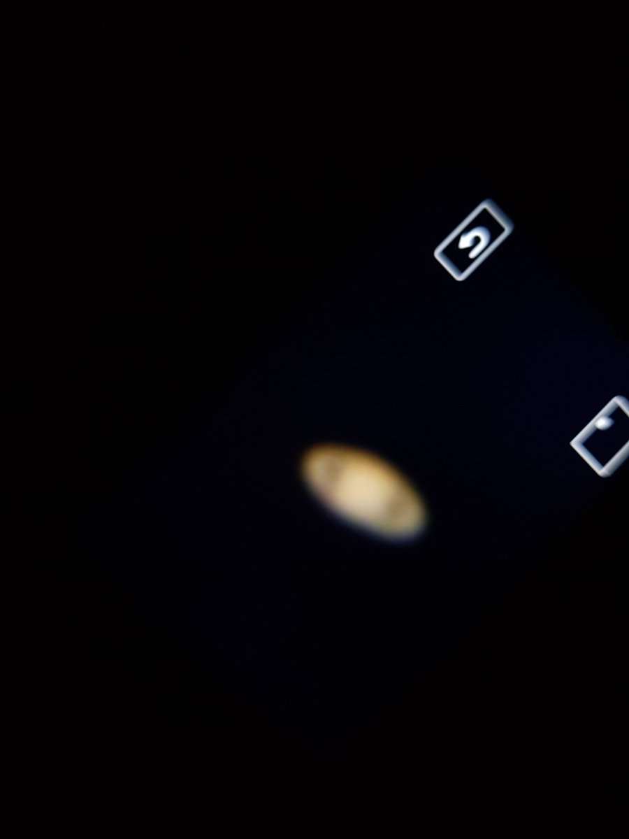 Just thought I'd share my best photo of Saturn through a telescope 🤷‍♂️