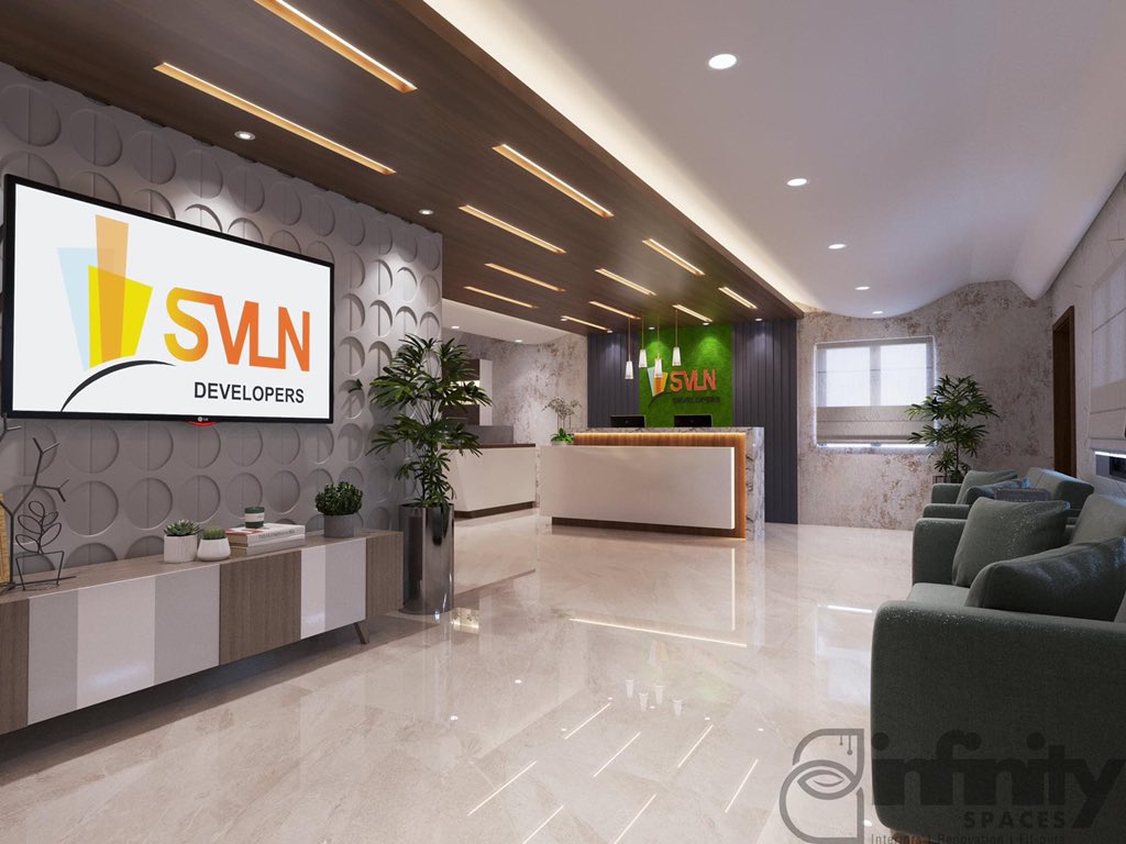 NuthalapationX's tweet image. Full Project : tinyurl.com/y559jdqr

Designs for Ongoing Project #SVLNInfra located at the heart of PragathiNagar, Hyderabad. 

Work in Progress, Project Completion by Sept’ 2020

#InfinitySpaces #HubioCreativeWorks 
#HyderabadInteriors 
 #OfficeInteriors
#CommercialInteriors