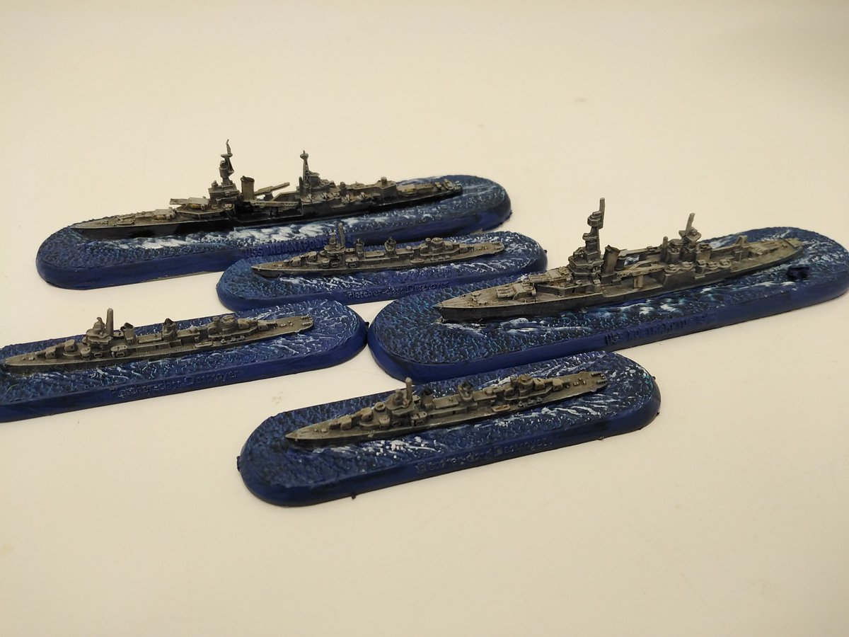 Some more ships done! #VictoryatSea #Warlordgames #paintingwarlord #wargaming