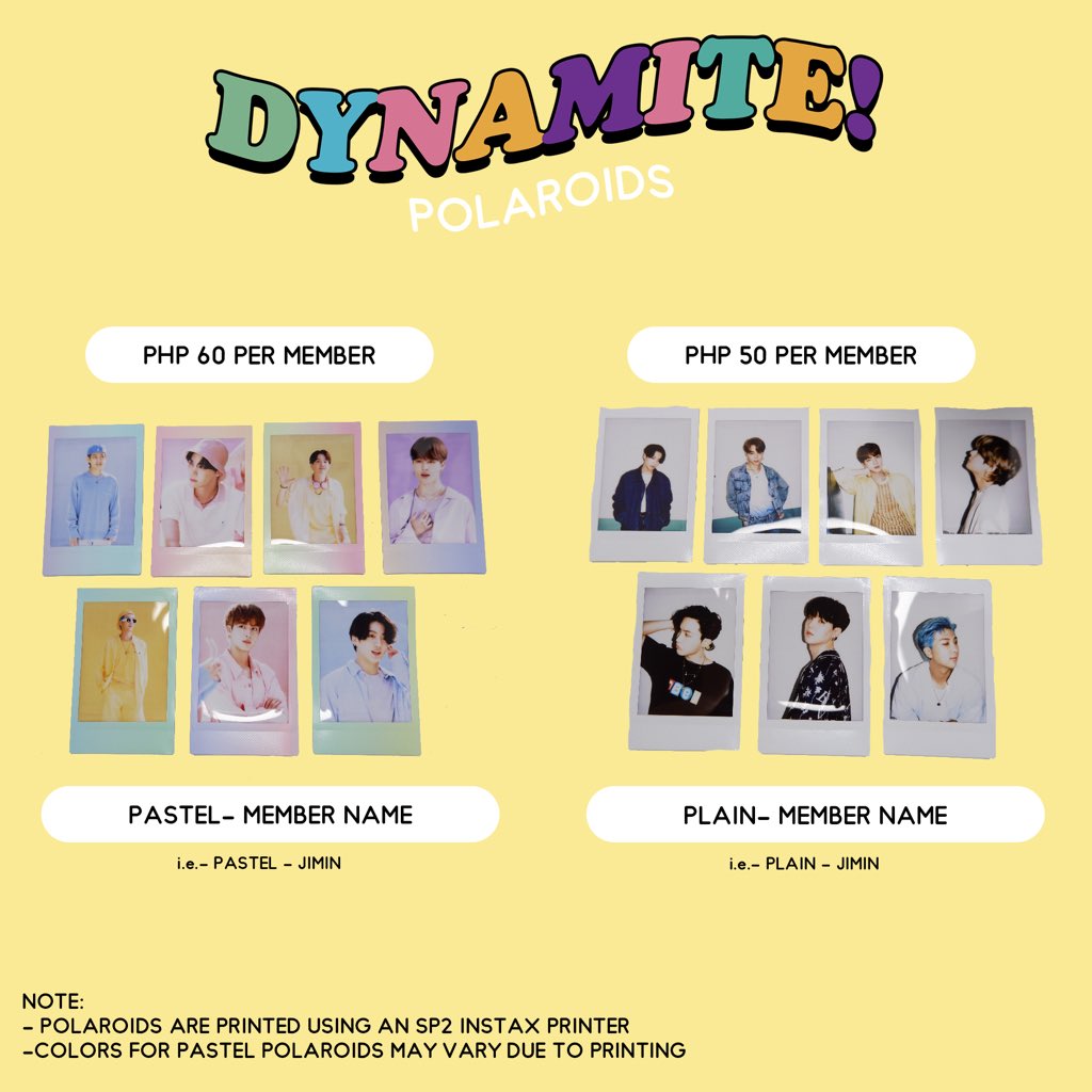 hopeworldshop's tweet photo. #HWSPHGo

[ pls help rt! ]

PRE-ORDER:
DYNAMITE COLLECTION 🧨💜

DOO: October 10, 2020
DOP: October 10, 2020
ETA: 1-2 weeks after DOP
with freebies from us!✨
PH only🇵🇭

order form: https://t.co/MDUuVCy0E7 https://t.co/TPYI9N9mgQ