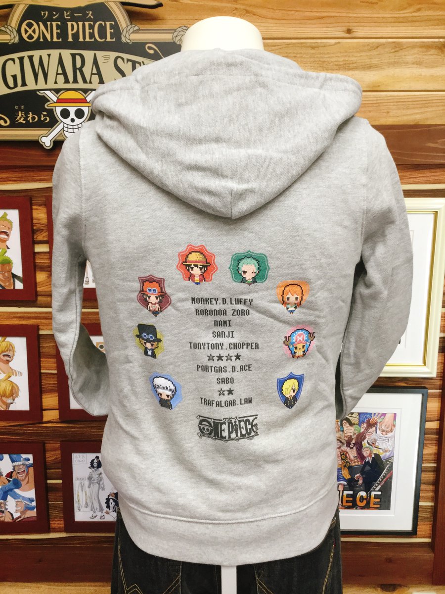 One Piece 麦わらストア名古屋店 Twitterren おすすめ商品 One Piece パーカー サイズ M L 各6 050円 税込 好評発売中 麦わらストア Onepiece