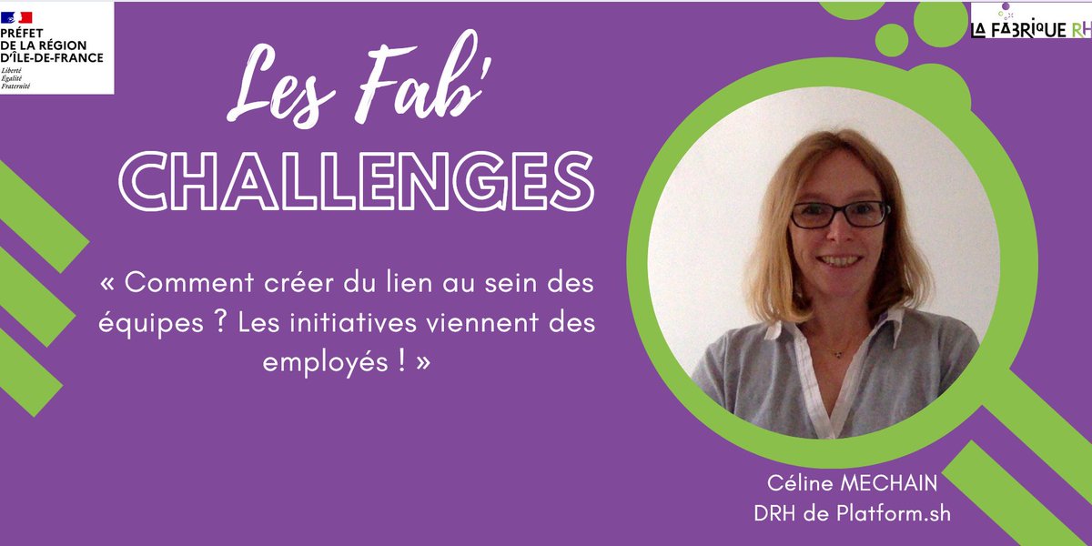 LaFabrique_RH's tweet photo. [#TemoinInspirante] Comment faciliter le #travail à distance? Pendant les #FabChallenges, découvrez le témoignage de @platformsh_fr dont les salariés sont en 100% #télétravail! Envie de travailler sur ce défi pour la fonction publique? Ecrivez-nous👉 pref-fabriqueRH@paris.gouv.fr https://t.co/CkLei2TVH9