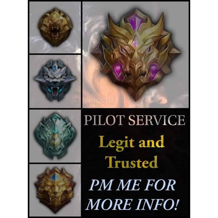 kiernoob's tweet image. End season nanaman. I rank na po natin agad yan.
💢Pilot Service 
☑️Grandmaster - Epic
☑️Epic - Legend
☑️Legend - Mythic
☑️Mythic and Up 
☑️Winrate Boosting. (Hero Wr/Overall Wr)

💢 Strictly Payment first or downpayment 

☑️MOP
💥Gcash
💥Smart Padala
💥Palawan

💢Dm to avail 😁