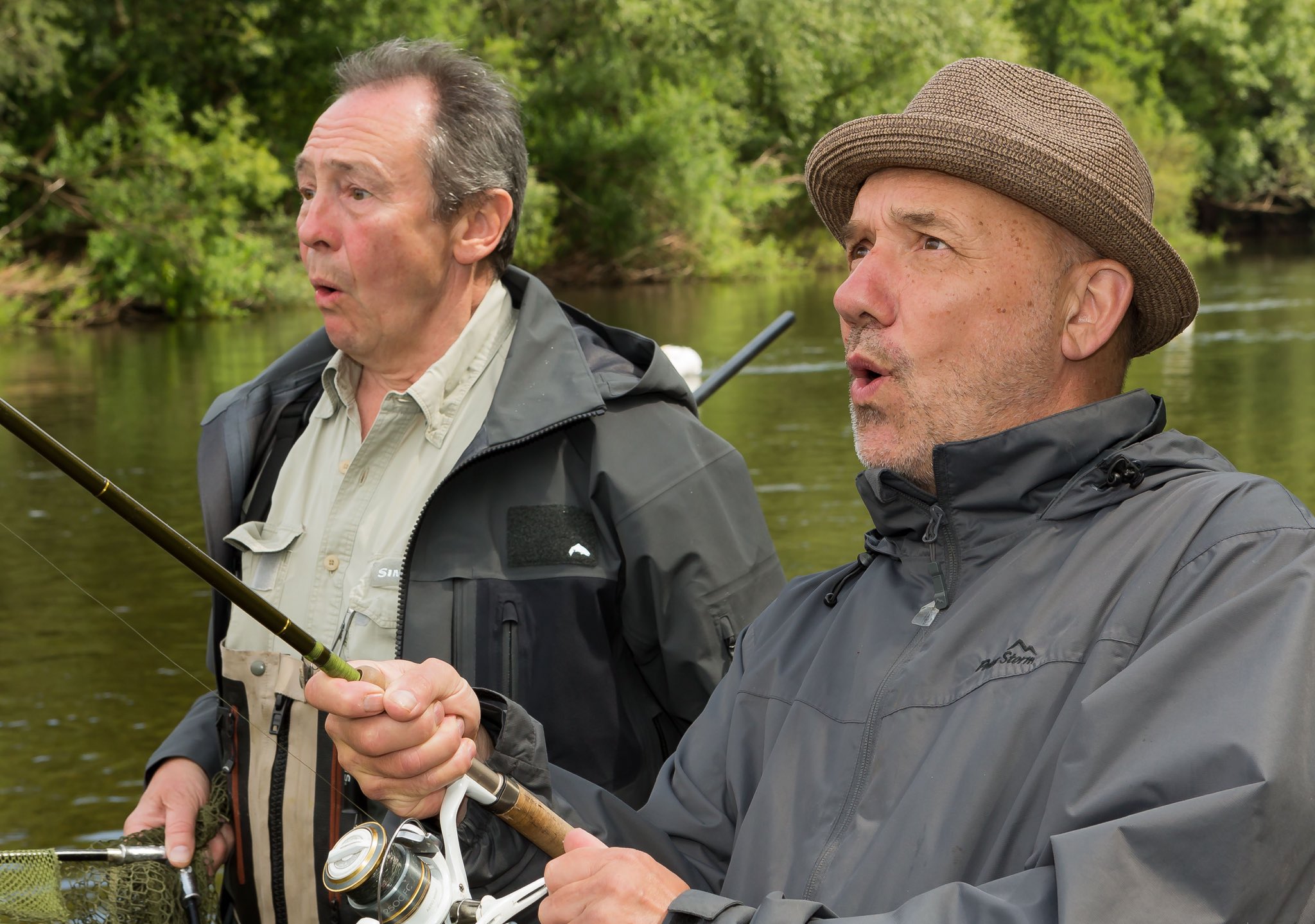 Mortimer & Whitehouse: Gone Fishing on X: What's on the end of your rod,  Bob? Watch the final ep of this series tomorrow night at 8 on BBC2. # gonefishing #andaway  /