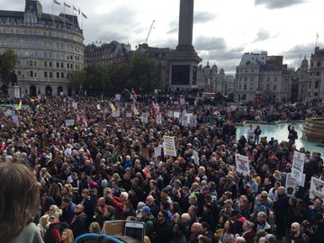 "We Do Not Consent" - 1000s Rally In London To Oppose Another COVID-19 Lockdown Ei1mygzXgAAdH7J?format=jpg&name=360x360