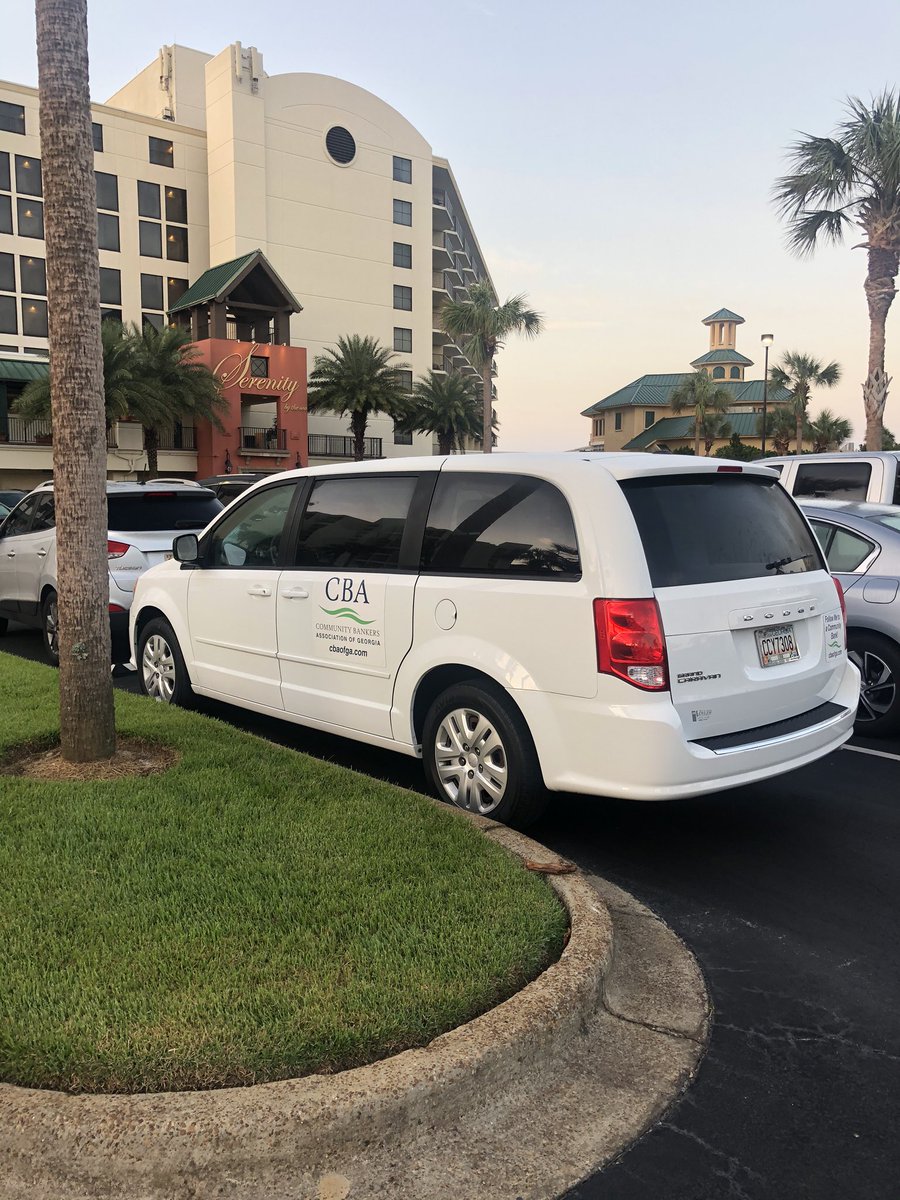 Spotted this morning in its natural habitat....supporting community bank economic first-responders <a href="/CBAGeorgia/">CBA - Georgia</a>