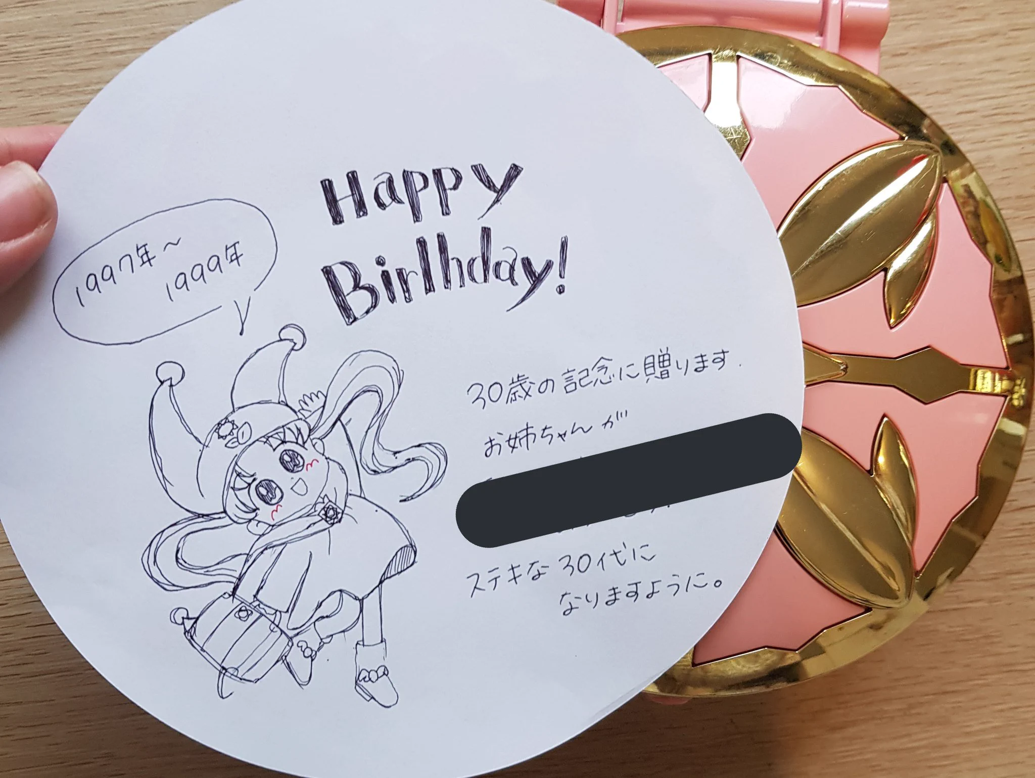 懐かしさで爆発！？妹からの誕生日プレゼントがエモすぎた！