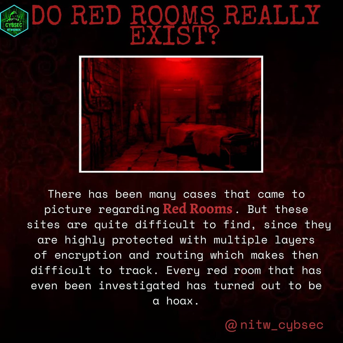 Cybsec NITW tweet media