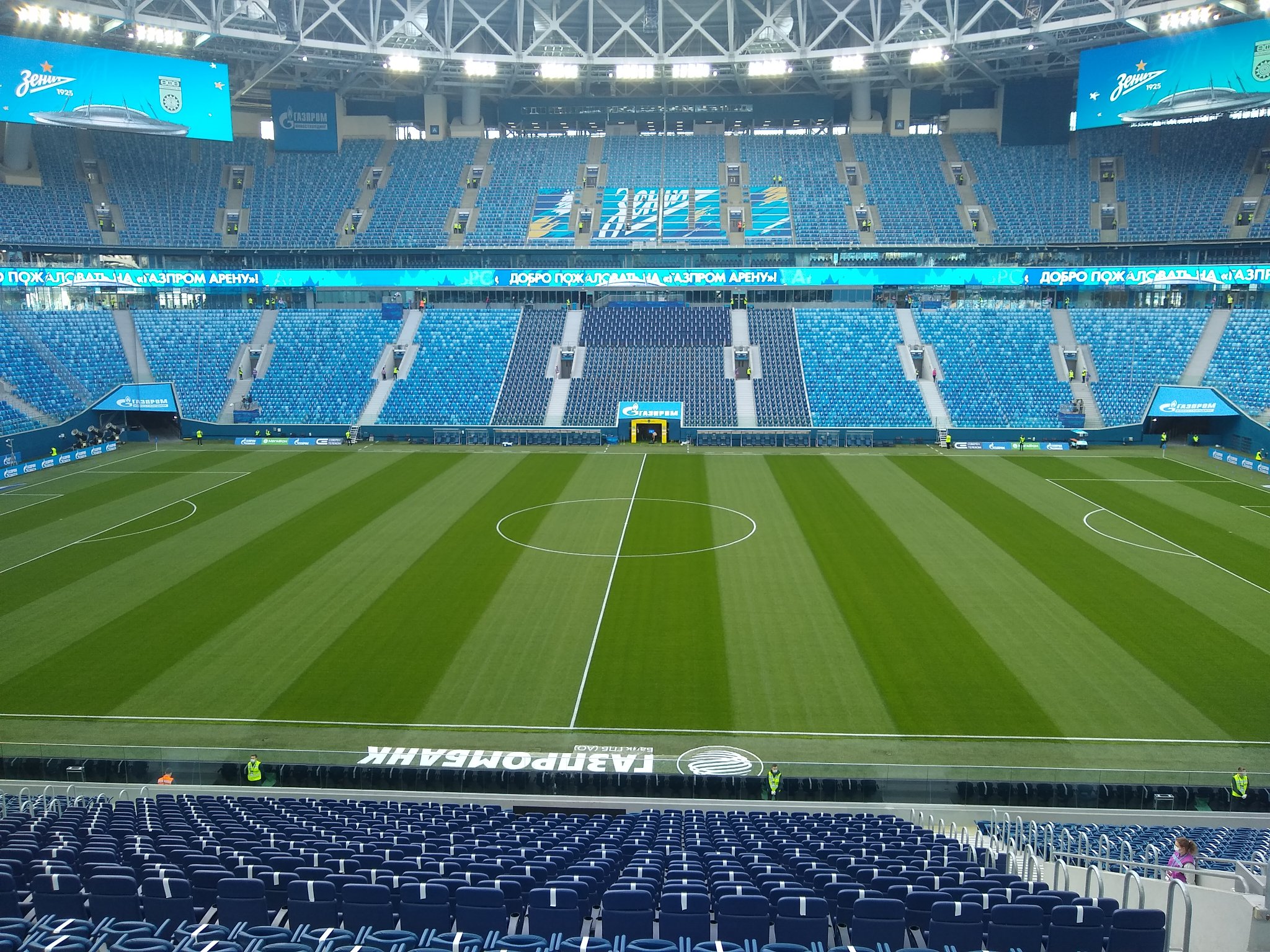 UEFA Champions League on X: Zenit 🆚 Juventus 🏟️ Gazprom Arena, St  Petersburg 😍 Predict what will happen here in 3 words 👇 #UCL   / X