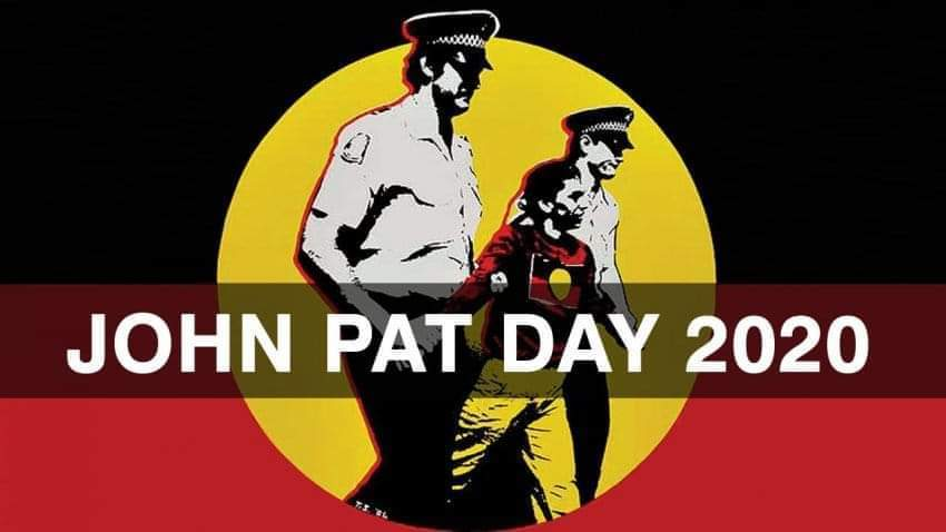 WgarNews's tweet photo. @lynlinking @xskinn @MeganKrakouer @01000011CS @Surfiniae @rangihirini @RobRobbEdwards @WhteRbbnAdvocat @BakchosGlass @LennaLeprena @FatherBob @Loud_Lass @JonesHowdareyou @JennyPineapple2 @MicheleScheffl1 @CartwheelPrint @RachelQuayle08 @CapesJoy @JacyntaKrakouer @GerryGeorgatos @ISJAMelb @_NotPrisons @PearsonElaine @NATSILS_ @CurtinUni @colinelvy11 @ColelliCol @GoldCoastNurse @On_Da_Ball3 @bugwannostra @L_DeWeaver #ThisWGARnews #26Sept2020 https://t.co/TMe1xzq7mI | #ISJAMelb #JohnPat #JusticeForJohnPat #StopAboriginalDeathsInCustody | #TheConservancy: #JohnPatDay #ThisComingMonday #28Sept2020 5PM #Adelaide | 'A #VIGIL to #Commemorate theLives of all #BraveMartyrs who have #DiedInCustody' https://t.co/jPnTmbnClN