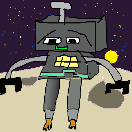 ToStadium's tweet photo. Made a Robot Not the Best but he is happy :) https://t.co/oOUahjFQtS
