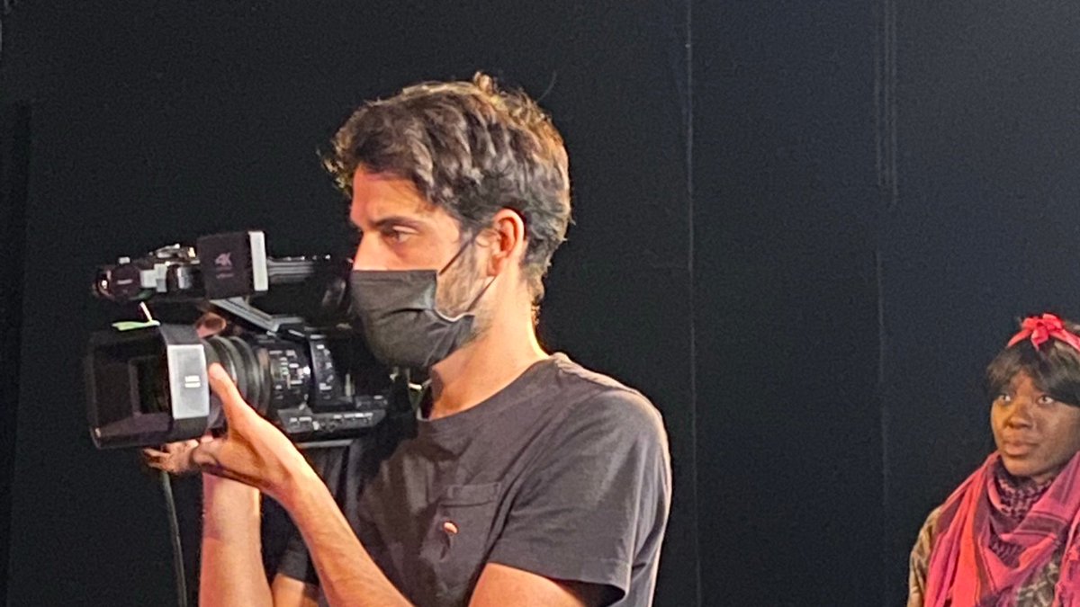 BrocJackTheatre's tweet photo. It's a wrap for 'Nadia's Gift' by @TristanFAiduenu Our third short film for #Connect @BrocJackTheatre Many thanks to creatives @SelinaJones14 @aimeelou_bevan @DKFash @ShadeJoseph #SamBland & #PabloRojo and to @ace_national for their support. We'll be sharing online in October! https://t.co/an6whX0hzL