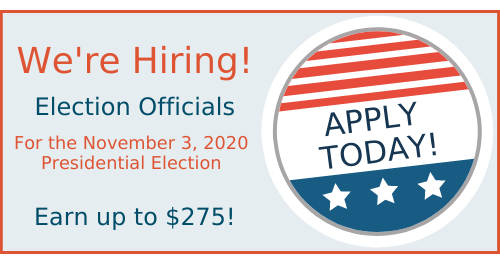 LWVGrCleveland's tweet photo. Cuyahoga County still needs hundreds of poll workers. They train. They provide PPE. You could earn up to $275, and help your community vote safely. Find out more and apply at https://t.co/j3IhoiqQ2U.
Be a #PollHero. https://t.co/yW2XhDrTGV