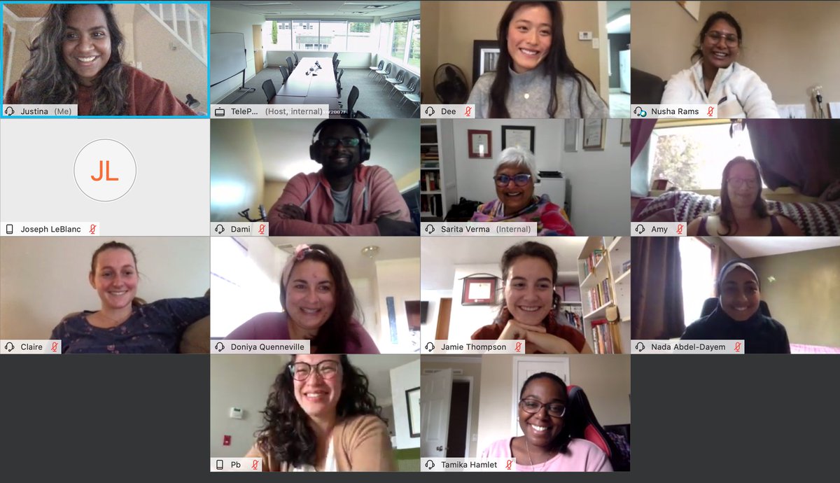 _justinam's tweet photo. Started off my day with the 1st coffee chat with #BIPOC students @thenosm hosted by our amazing Dean @ddsv3 โ๏ธ
A weight off my shoulders to share stories of life as a minority in Northern medicine. Lots of work ahead to improve equity and inclusion! ๐ช๐ผ๐ช๐ฝ๐ช๐พ๐ช๐ฟ #NOSMRollCall https://t.co/qmJW4qDXCD