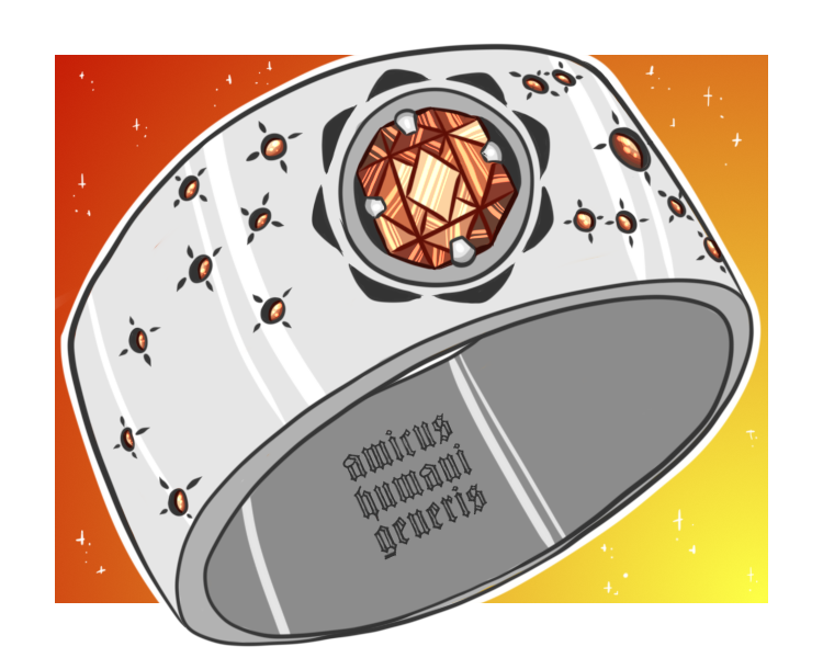 alunnoz's tweet photo. I'm not that good at jewelry but..
This is a ring for my Vampire the Masquerade character, Ruth Murphy. Hopefully, I could draw her one day too! It's all sunstones, resembling the sun and stars.

[Comms are open!]

#jewelryart #VtM #Vampirethemasquerade #TTRPG #originalcharacter https://t.co/Uw5jGA6hjQ