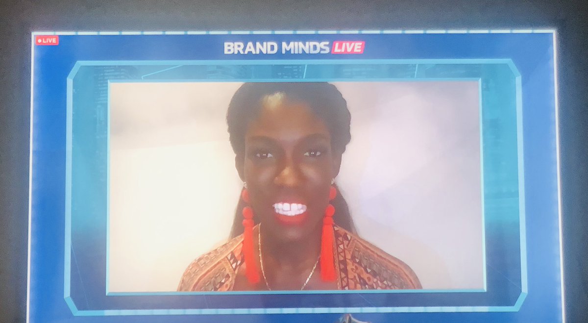 “Great leadership today means transparency, means connections to the customers and consumers in a real way”.
<a href="/badassboz/">Bozoma Saint John</a> 🤩
#brandmindslive