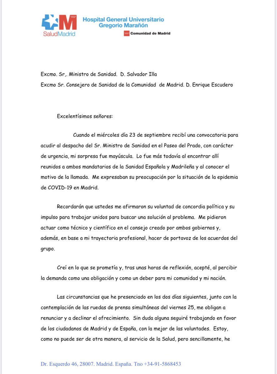 MonicaCarrillo's tweet photo. Renuncia Bouza. 👇🏼 https://t.co/UWxpBPaa5u