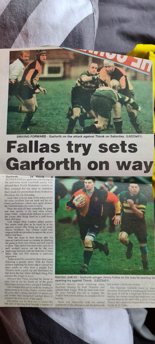 jonnyfallas's tweet image. My mate sent this to me today found it in his loft. I was a local hero 😂😂