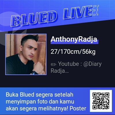 yardnow's tweet image. AnthonyRadja lagi siaran nih di Blued, yuk buruan gabung dengan keseruanku! #BLUED international.blued.com/ilive?id=ml6VX…