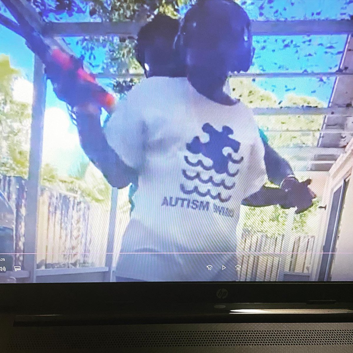 LSAAutismTennis's tweet photo. Saturday Virtual Tennis💙��� @LSAAutismTennis @USTAFlorida @FloridaAtlantic #adaptivetennis #socialskills https://t.co/dygFPblvMq