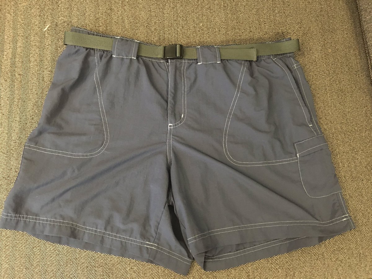 IIIBar's tweet photo. Folding laundry today and thinking these shorts of my wife may not see action till early April. Always be planning mischief-ahead!!! #🤩 #AprilFools #Optimism https://t.co/d9VW4qIWDE