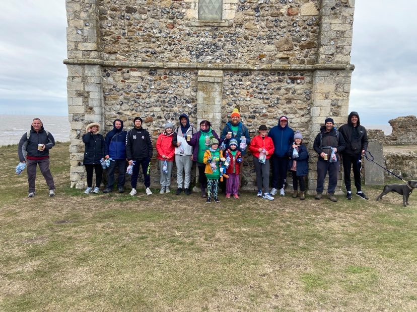 AbbiesArmy's tweet photo. Super proud of 'Joeys Army' @rward85 and team smashed it today! Walking from Faversham to Margate over 25 miles for #DIPG £3863 on the page with more to come. Incredible family doing amazing things after loss #ResearchMatters https://t.co/zaDr8jpiU7