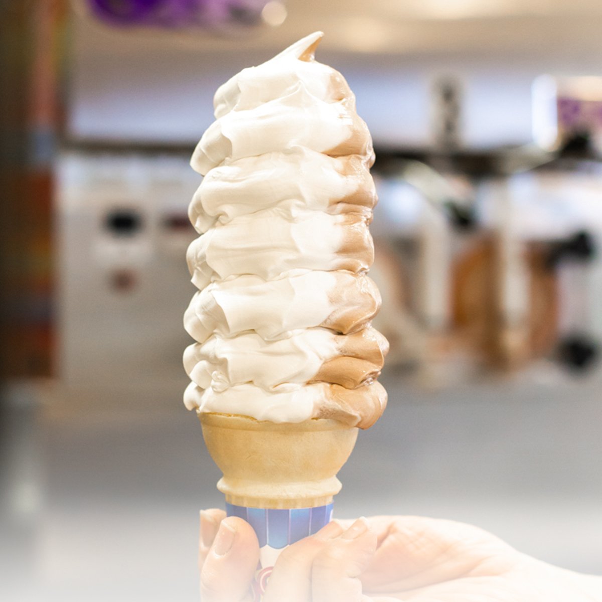 You can always add more ice cream to ice cream -- there is no such thing as diminishing returns.