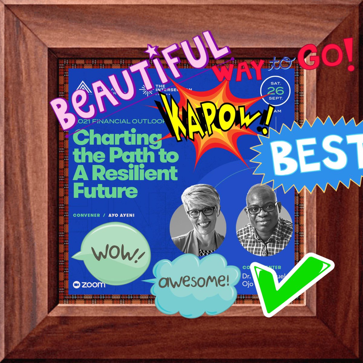 lisagshort's tweet photo. The best #AAAMasterclass Charting the path to a resilient future for business. Don't stand still #Education #inclusion in #blockchain #SmartData #Cyberhealth #privacy #21C #EcosystemDesign #TechnologyforImpact @mind_shifting @PLDigitalEdge1 @pvl_global @PhilipIngMBE @Emmanuel_Ojo https://t.co/xFKFP7kXXE