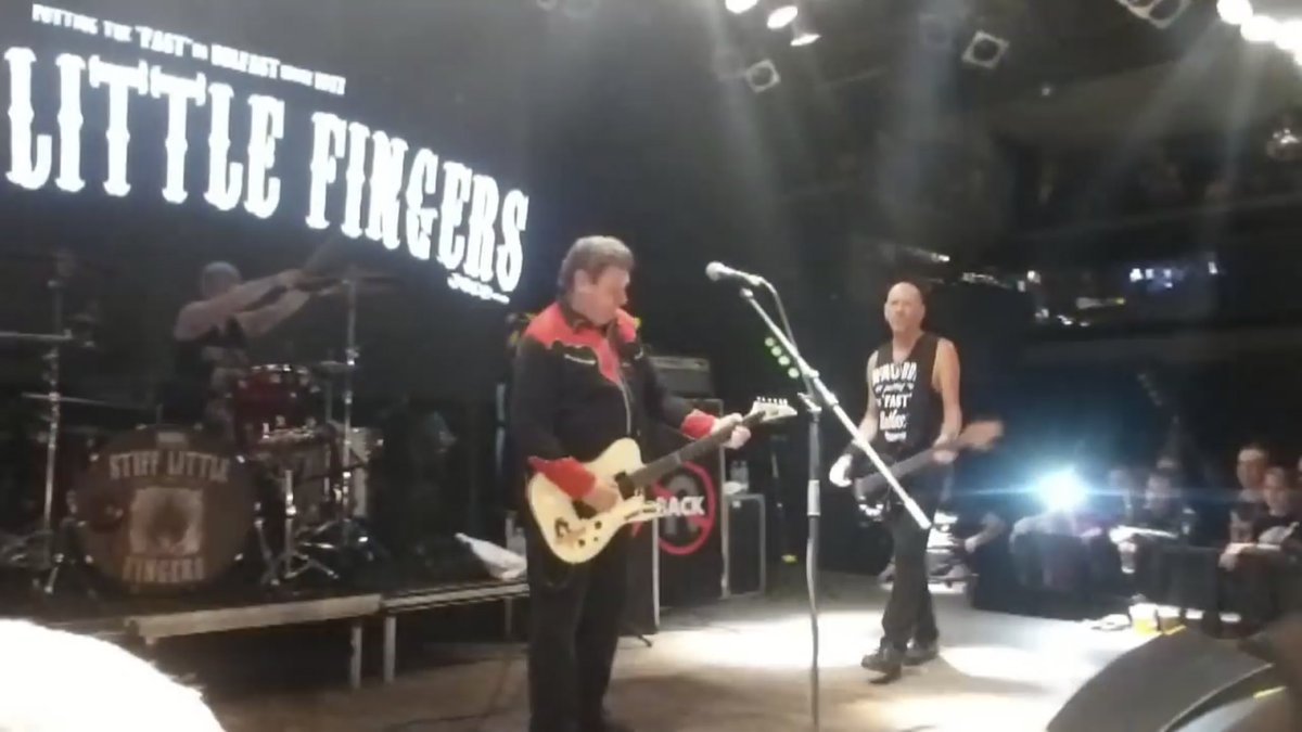 FatOldAnarchist's tweet photo. #StiffLittleFingers - Lucerna Music Bar #Prague - 15.11.2014 https://t.co/vSJ36jbcZZ #punk #meband https://t.co/ZL2wHUET3V