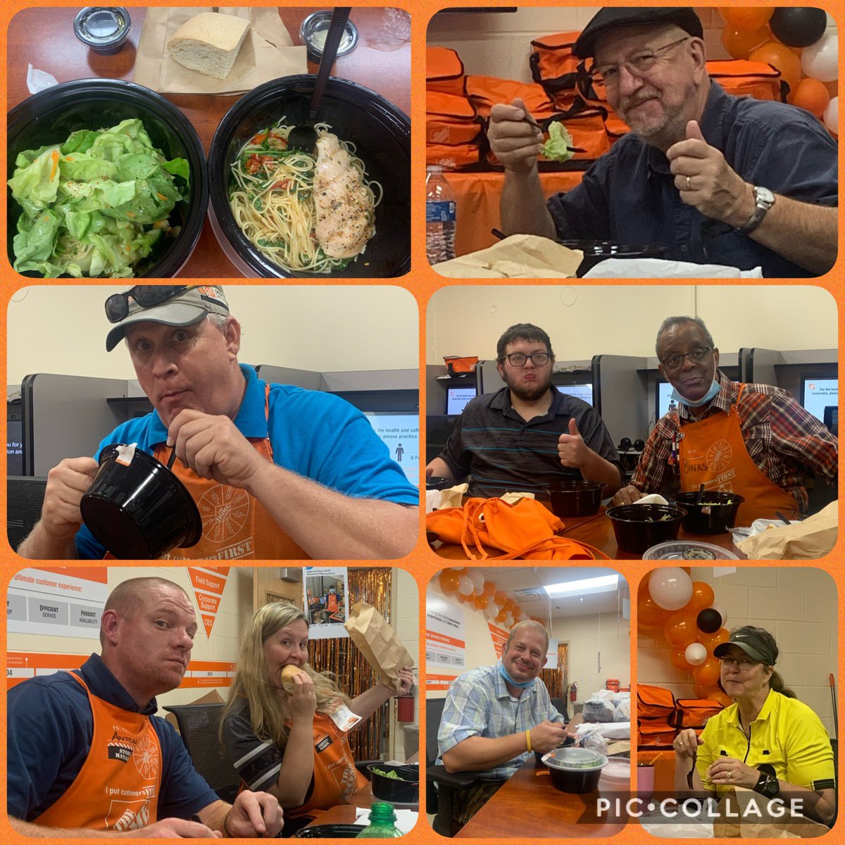 Success sharing day 3! Delicious food from <a href="/MacaroniGrill/">Macaroni Grill</a>! #successsharing2020 #HomeDepotStrong #thevue @njr2408 <a href="/ScottRoop/">Scott Roop</a> <a href="/DEM120Anton/">Anton Pretorius</a>