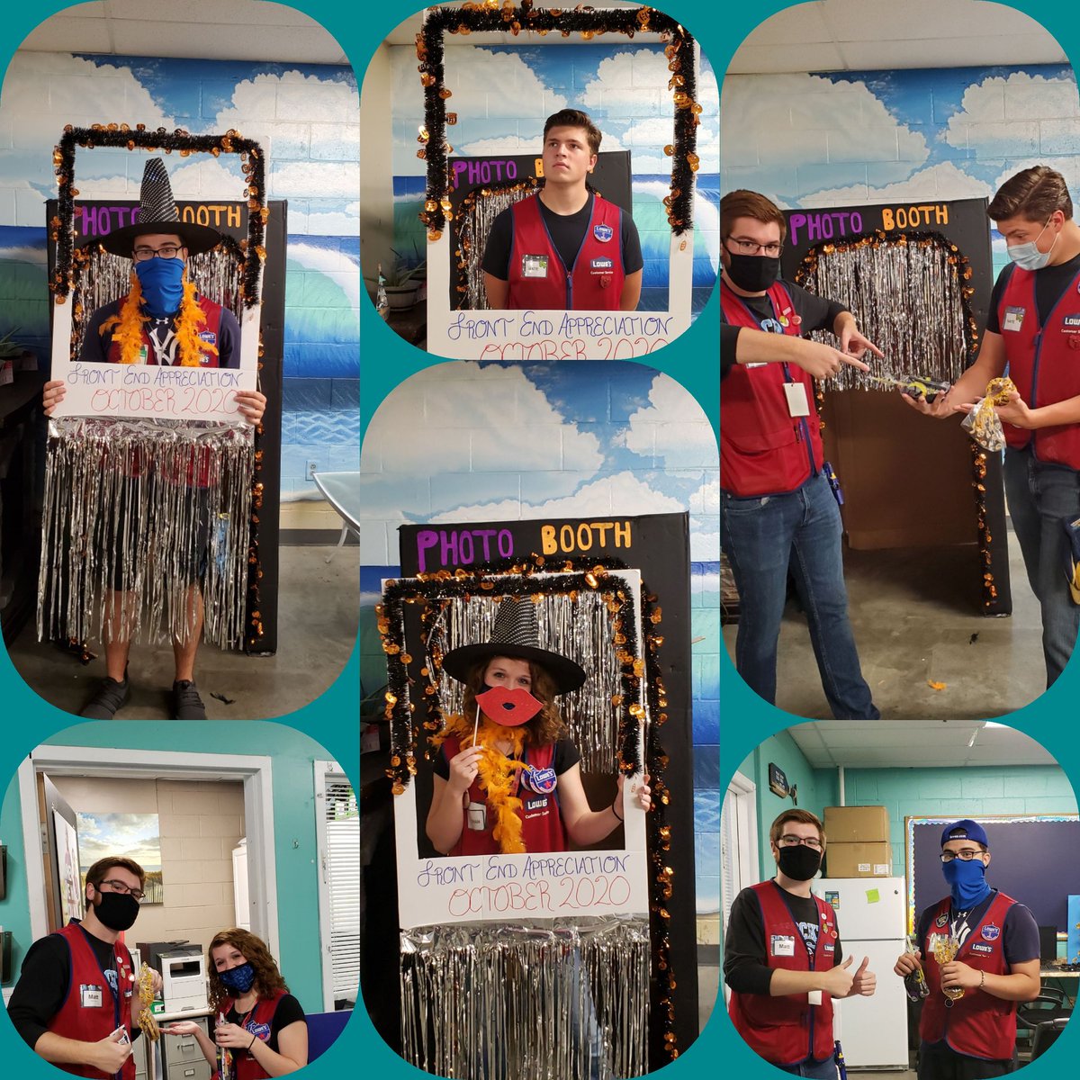 Let the Festivities begin! Lowe's Front End Appreciation Month is in full swing! Photo booth, goodie bags &amp; homemade cookies! #lowes #frontendappreciation <a href="/TweetUsR30/">TweetUsR30</a> <a href="/JaneenV_HRBP/">Janeen Valdes</a> <a href="/EmmaVingara/">Emma Vingara</a> @billmann2260 <a href="/Annette2260/">Annette</a> <a href="/AndrewsP26/">Paul Andrews</a>