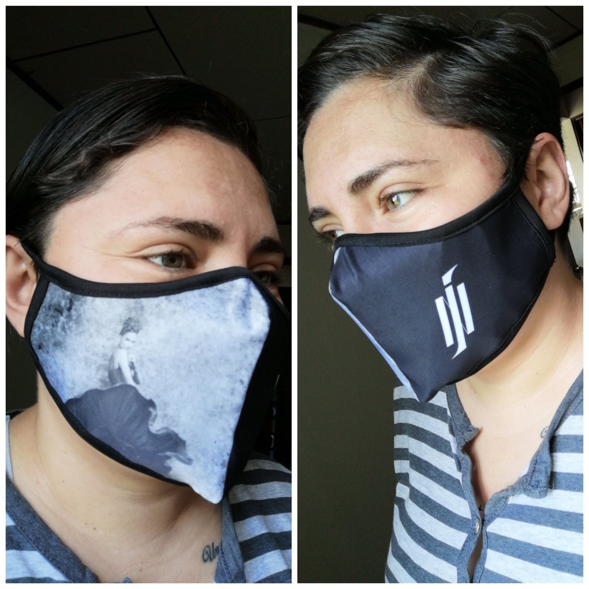 BastosKar's tweet photo. Aquí usando mascarillas al estilo #FanDeHuesoColorado de @NataliaJimenez #CovidNoMeMolestes
#NataliaJimenez #NathArmyCostaRicaOficial https://t.co/XnOesGRkzL