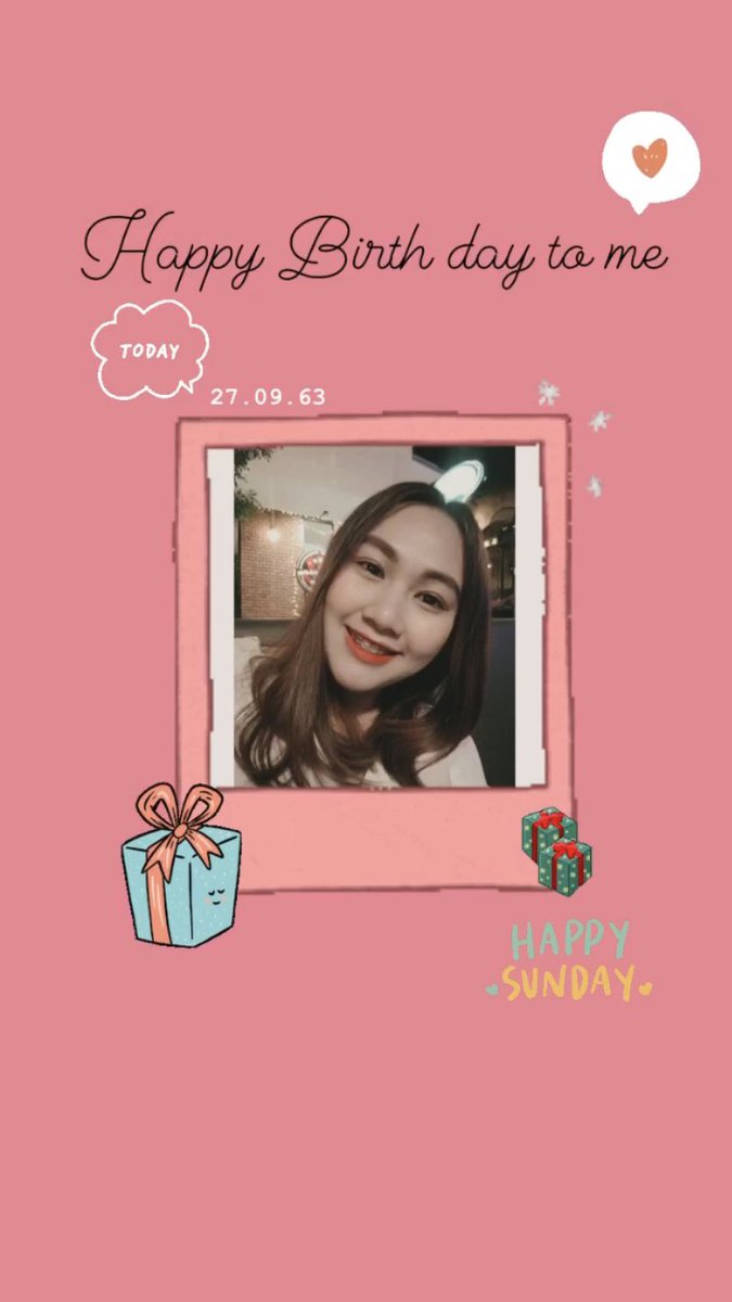 lukview's tweet image. My birthday ให้เจอแต่สิ่งดีๆ 
ให้มีแต่เรื่องราวดีๆเข้ามาในชีวิตนะ 
#น้องห้อย 🎉🎂  #270963