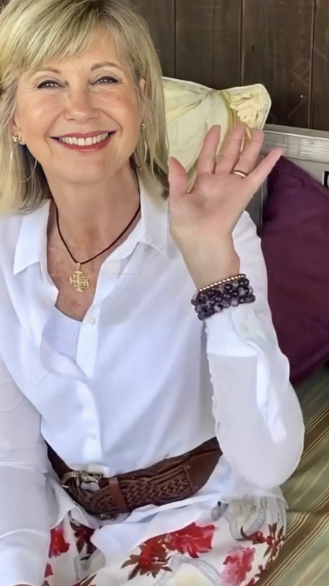 Happy birthday Olivia Newton John beautiful as ever  