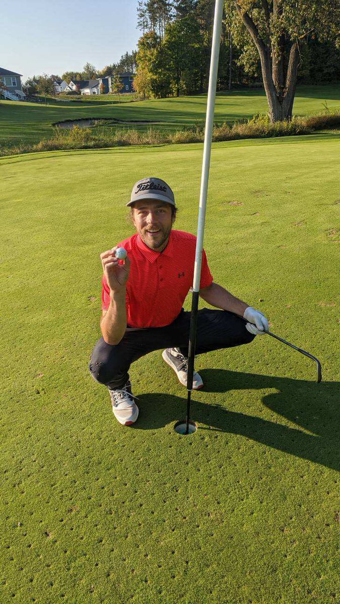 CollegeFieldsGC's tweet photo. Congratulations to Mike Peck for his Hole in One on 15 last night! https://t.co/Hi9OklCexD