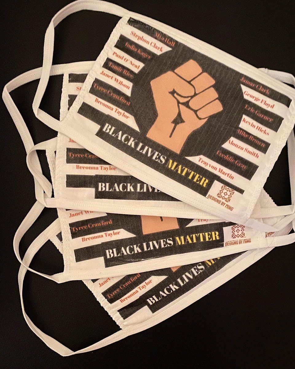 designsbyming's tweet photo. BLM Edition 1’s are now in stock ! 100% cotton facial mask ! Only $12.99 ! Our fight is far from over. No justice no peace! 

Visit our website to order today ! https://t.co/F6vkSiug05 

Retweet and support a local black business https://t.co/u4KvsupgTK