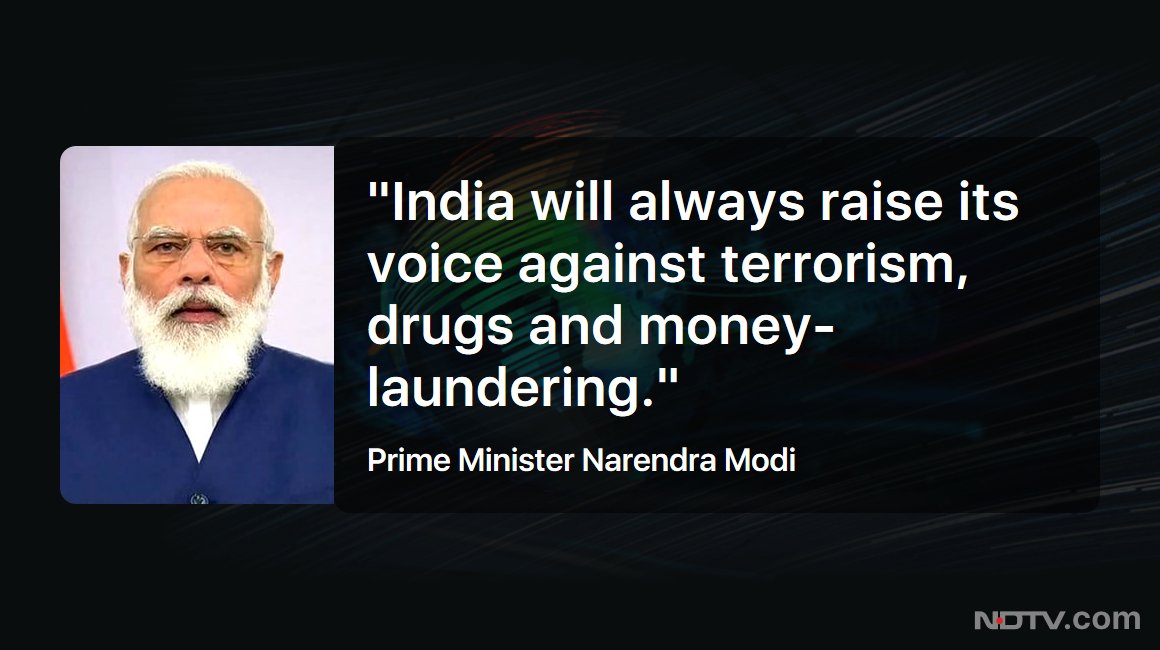 ndtv's tweet image. &quot;Any gesture of friendship by India towards one country is not directed against any third country&quot;: PM Modi at UNGA session

#PMModiAtUN