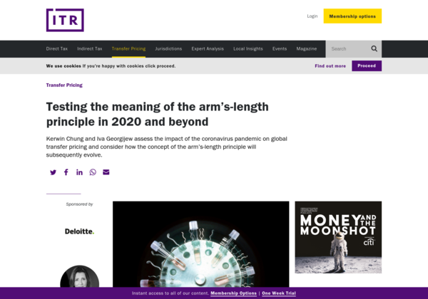 theTPguy's tweet photo. Testing the meaning of the arm's-length principle in 2020 and beyond  #InternationalTax #TransferPricing #TP https://t.co/oStuAP5lnb https://t.co/v9ABIsKcfZ