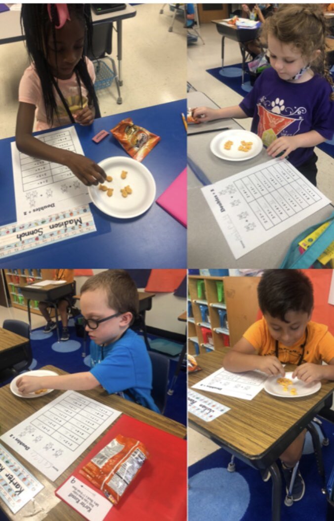 megashooky's tweet photo. Using goldfish as counters today! Anything to mix it up on a Friday! They loved making doubles and then practicing doubles plus 2 more fish swimming in! #beasleypride #mesq1st https://t.co/DwFFVNaqFJ